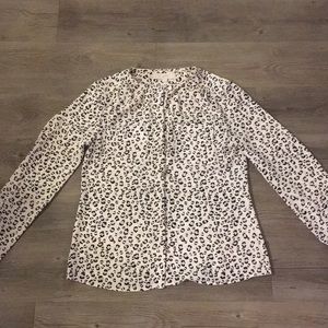 LOFT Leopard blouse